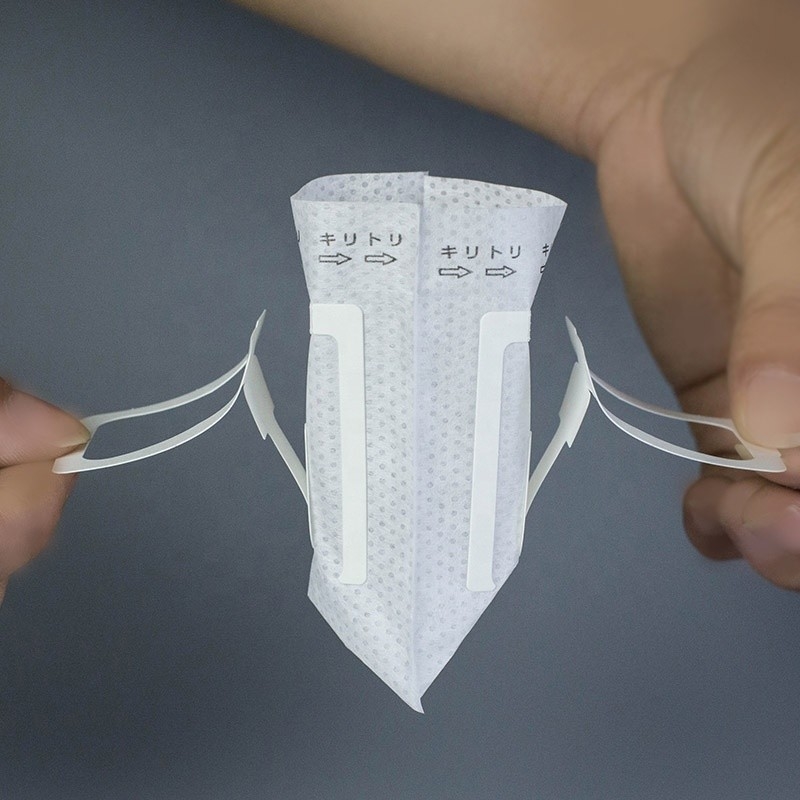 Disposable Biodegradable Coffee Filter Non Woven Hanging Ears Drip