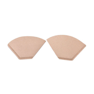Il caffè a forma di cono naturale eliminabile delle carte da filtro del caffè V60 filtra 100PCS per borsa