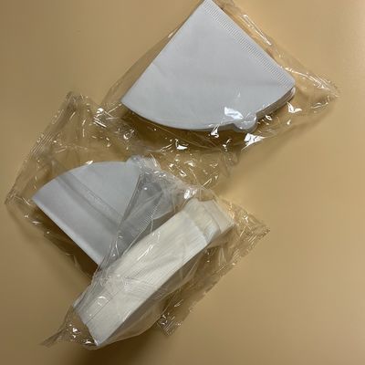 Dimensione non candeggiata 01 delle carte da filtro del caffè V60 una pasta di cellulosa naturale di 100 conteggi